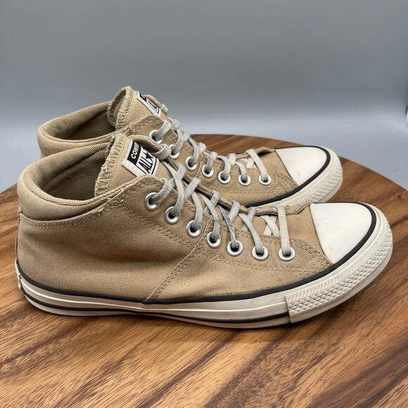 Converse Chuck Taylor All Star Malden Street Mid Shoes Womens 9 Taupe Brown - Picture 1 of 8
